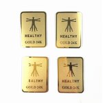Anti Radiation Sticker - 24K Square Double Mobile Phone Radiation Elimination