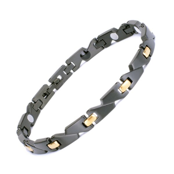 Titanium Steel Bracelet - Creative Light Luxury Negative Ion Health Massage