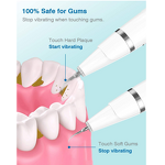 Ultrasonic Tooth Cleaner - Electric Tartar Stains Removal Oral Cleaning Machine