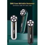6-in-1 Facial Massager - RF EMS High Frequency V-face Skin Tightening Machine