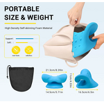 Cervical Traction Pillow - Neck Shoulder Relaxer Pain Relief Neck Stretcher