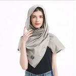 Anti Radiation Scarf - Custom Fashion 5G EMF Shielding Silk Pocket for Women