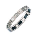 Carbon Fiber Bracelet - Fashion Business Titanium Steel Negative Ion Magnet