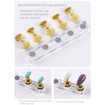 Nail Art Practice Stand Manufacturer - Japanese Style Checkerboard Boxed Acrylic