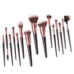 Makeup Brush Set Manufacturer - 15pcs Aluminum Tube with Nylon