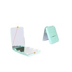 Makeup Mirror Manufacturer - Wholesale Custom Bling Design Heart Square Diamond-Studded