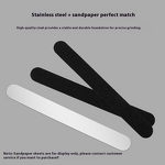 Nail File Manufacturer - Replaceable Stainless Steel Heart Tearable Sandpaper