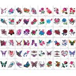 Tattoo Sticker Manufacturer - 2024 Latest 3D Butterfly Henna Flower