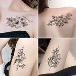 Tattoo Sticker Manufacturer - Popular Women Body Chinese Custom