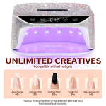 Nail Lamp Manufacturer - High-Power 3D Quick-Dry Diamond-Studded