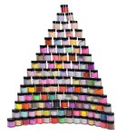 Nail Powder Manufacturer - Four-color Magic Mirror Effect Titanium Gold