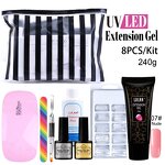 Poly Gel Set Manufacturer - Acrylic Extension Solid Builder UV Gel 15ml