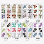 Nail Art Decorations Manufacturer - Luxury Metal Charm Professional 7-15 Days