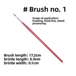 Brushes Set Manufacturer - 17-Piece Embossed for Children's DIY Body Painting