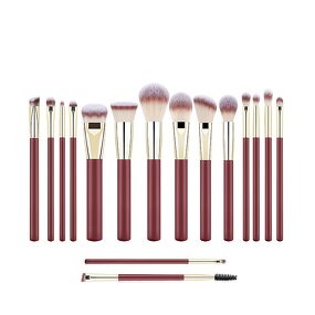 Makeup Brush Set Manufacturer - Premium Burgundy Personalized