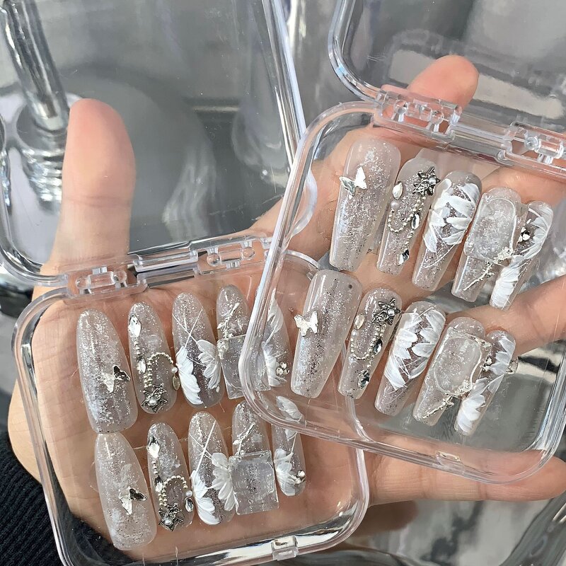 False Nails Manufacturer - New Arrivals Handmade Luxury French Tip