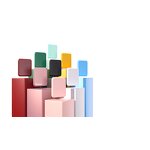 Makeup Mirror Manufacturer - Wholesale Custom Bling Design Heart Square Diamond-Studded