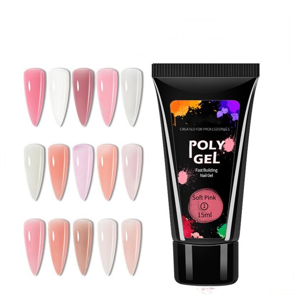 UV Gel Polish Set Manufacturer - Professional 15 ml with Acrylic Poly Kit