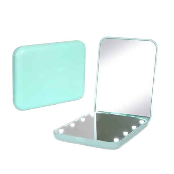 Makeup Mirror Manufacturer - Wholesale Custom Bling Design Heart Square Diamond-Studded