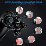 Wireless Neck Massager - Rechargeable Portable Pulse Vibrating Shoulder Relaxer