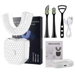 Ultrasonic Electric Toothbrush - Nylon Brush Automatic Rechargeable Tooth Cleaner