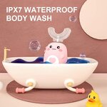 360 U-shaped Electric Toothbrush - Smart Silicone Automatic for Children