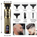 Men Hair Clippers - Factory Price Professional Cordless Barber Beard Trimmer