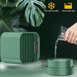 Mini Air Conditioner Fan - Mobile Humidifier Purifier LED Night Light Cooler