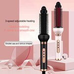 Heated Hair Brush - Volumizing Ceramic Hot Smoothing PTC Heated Styler