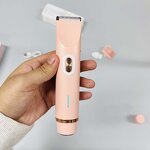 Cordless Electric Razor - Ladies Rechargeable Mini Painless Hair Shaver for Home