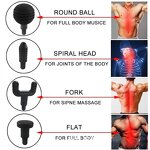 Mini Massage Gun - 2022 Heat Deep Tissue Hand Held Percussion Muscle Massager