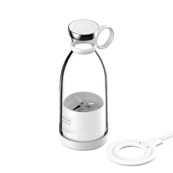 Mini Electric Juice Cup - Portable USB Rechargeable Fruit Smoothie Maker