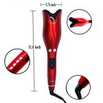 Automatic Ceramic Curler - Professional Rose Air Spin Curl Tulip Shape Curler