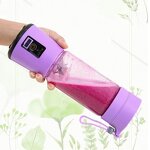 Travel Juicer Cup - Handheld Rechargeable Personal Mini Smoothie Blender