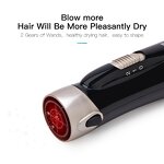 4-in-1 Hot Air Brush - Auto Rotating Negative Ionic Curler Hair Dryer Brush