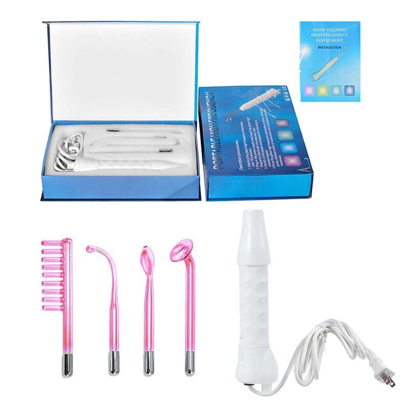 High Frequency Facial Wand - 2-in-1 Portable RF Microneedling Skin Care Machine