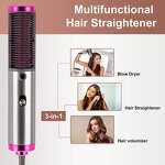 Hot Air Hair Dryer Brush - One-Step Volume Styler Rotating Blow Dry Curler
