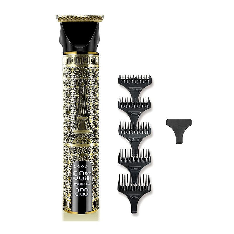 T-Blade Hair Trimmer - Barber Rechargeable Wireless Chargeable Hair Clippers