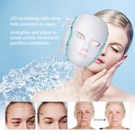 7 Colors LED Facial Mask - Infrared Light Therapy Beauty Skin Care Mask
