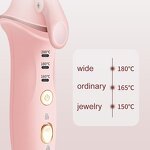 USB Hair Straightener - 2-in-1 Cordless Curling Iron Electric Hair Curler