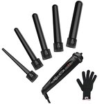 Deep Waver Curling Iron - 5-in-1 Multi-Functional Ceramic Tube Hair Curler