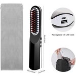 Wireless Hair Straightener - USB Ceramic LCD Portable PTC Heater for Home