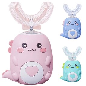 360 U-shaped Electric Toothbrush - Smart Silicone Automatic for Children