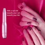 Portable Electric Nail Drill - Mini Rechargeable Cordless Manicure Polishing Pen