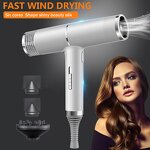 Professional Hair Dryer - Mini Negative Ions Portable Leafless Hair Blower