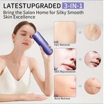 Sapphire IPL Hair Removal - Ice-Cooling Permanent Painless Home Salon Tool Men Women