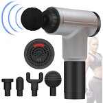 Handheld Vibration Massager - Electric Back Body Muscle Massage Machine