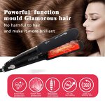 Steam Infrared Hair Straightener - Professional Vapor Hair Treatment Flat Iron
