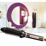 Heated Hair Brush - Volumizing Ceramic Hot Smoothing PTC Heated Styler