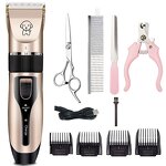 Professional Pet Trimmer - Rechargeable Electric Dog Hair Clipper Cutter